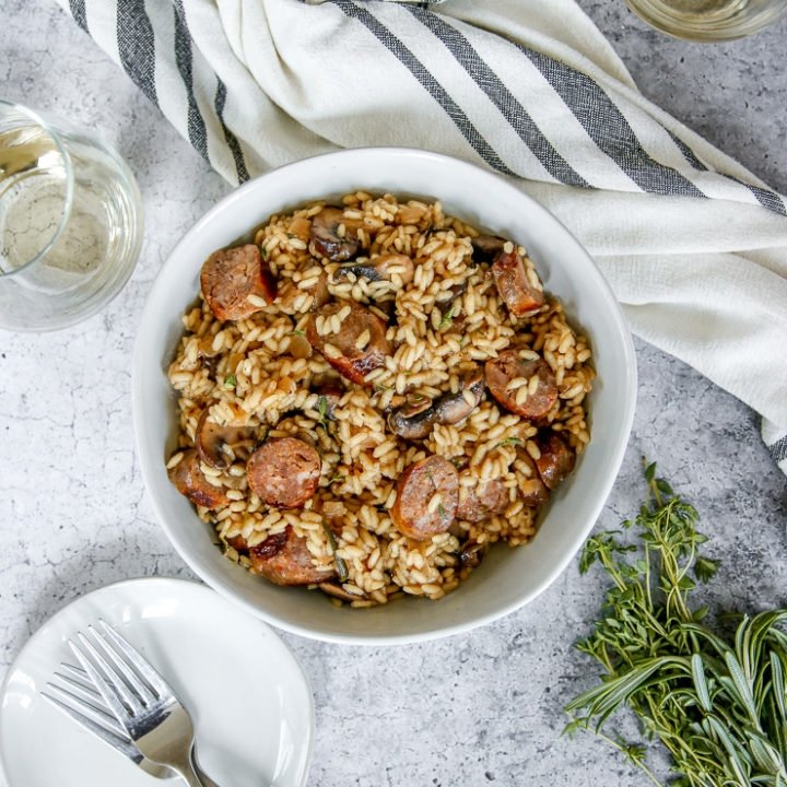 Risoto de Calabresa